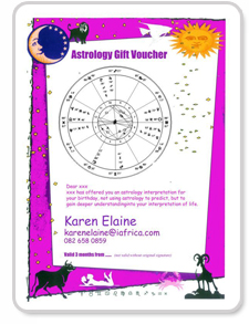 Astrology Gift Voucher