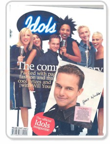 Click to view the Idols magazine page